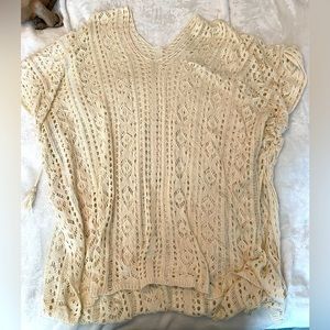 Crocheted Swim Coverup